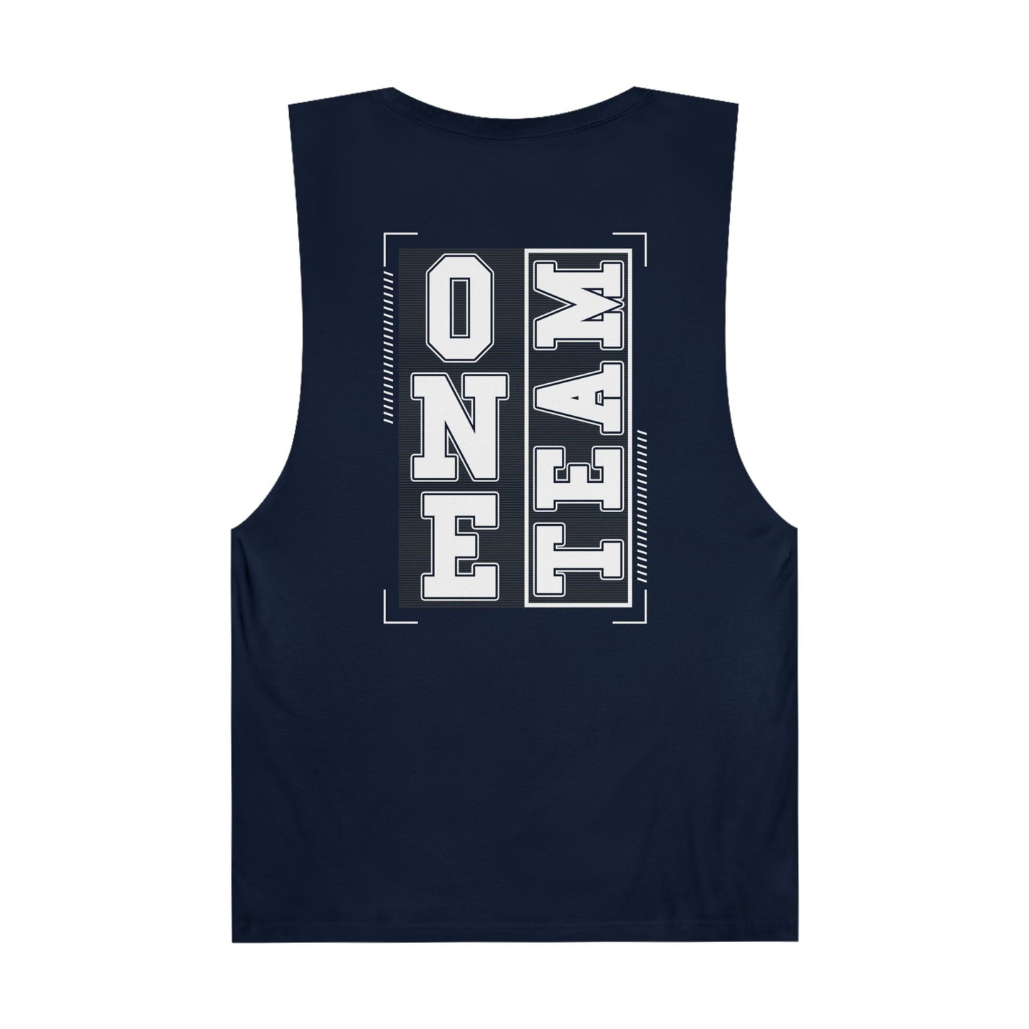 Unisex Barnard Tank - One Team Athletic Sleeveless Tee, Sports Wear, Team Spirit Shirt, Workout Tank Top, Casual Summer Top