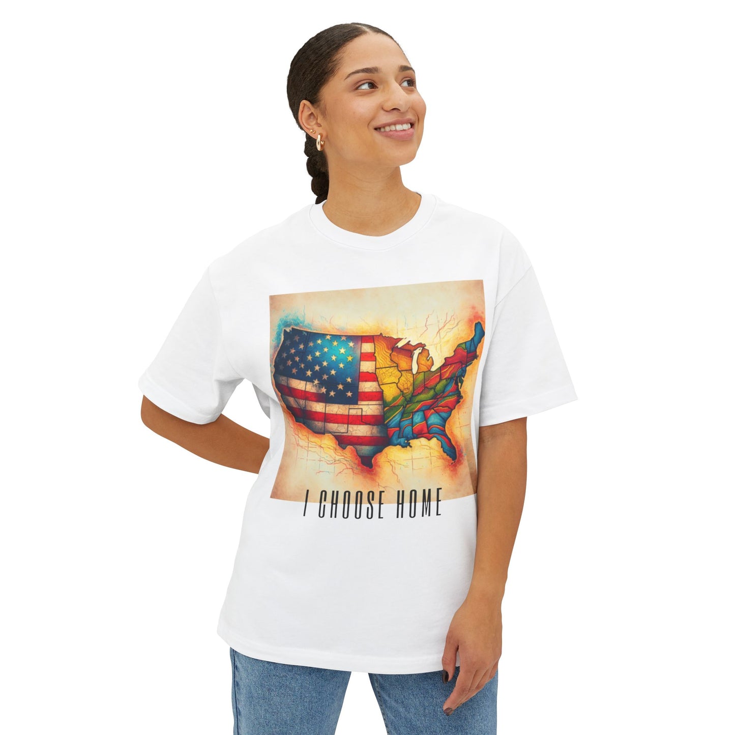 Unisex Oversized Boxy Tee